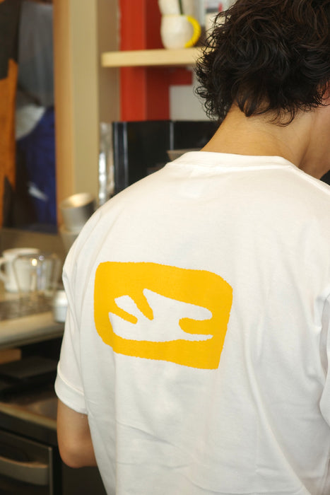 Pibesona Face™︎ × PART COFFEE Tee - White 　
